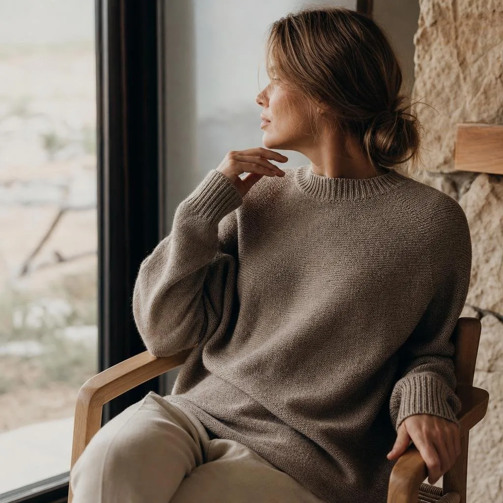 Boxy Cashmere Knit